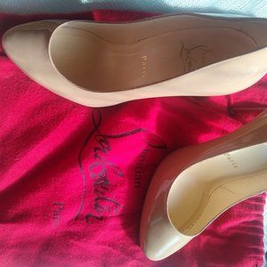 Christian Louboutin Patent Red Sole Pumps